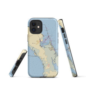 Marshes Light Marina (Manteo, NC) NOAA Chart  Tough iPhone Case