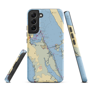 Pirates Cove Marina (Wanchese, NC) NOAA Chart Samsung Phone Case