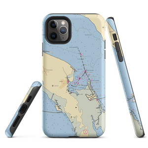 Manteo Waterfront Marina (Manteo, NC) NOAA Chart  Tough iPhone Case