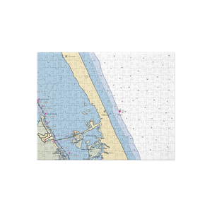 Miller's Waterfront Restaurant (Wanchese, NC) NOAA Chart Jigsaw Puzzle