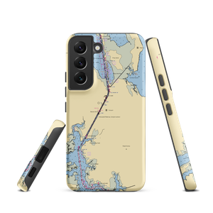 Coinjock Marina (Coinjock, NC) NOAA Chart Samsung Phone Case