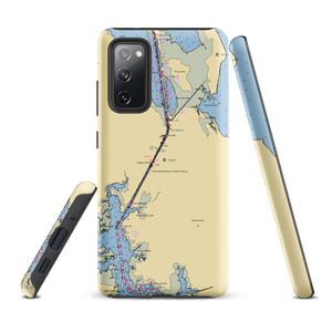 Coinjock Marina (Coinjock, NC) NOAA Chart Samsung Phone Case