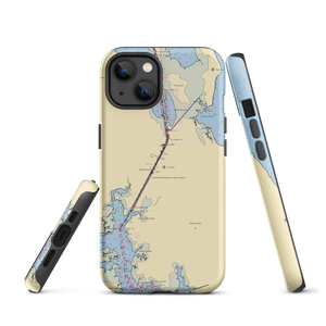 Coinjock Marina (Coinjock, NC) NOAA Chart  Tough iPhone Case