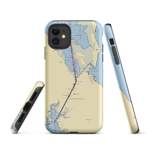 Midway Marina and Motel (Coinjock, NC) NOAA Chart  Tough iPhone Case