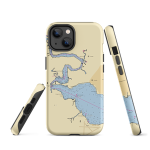 DB City Marina (Elizabeth City, NC) NOAA Chart  Tough iPhone Case