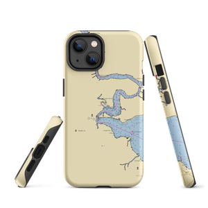 Causeway Marina (Elizabeth City, NC) NOAA Chart  Tough iPhone Case