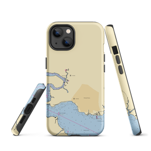 Lamb's Marina (Elizabeth City, NC) NOAA Chart  Tough iPhone Case