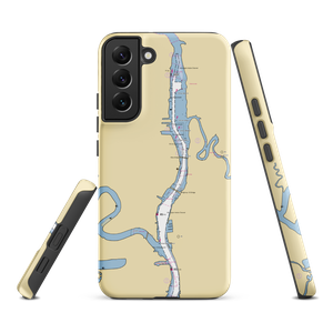 Cape Fear Marina (Wilmington, NC) NOAA Chart Samsung Phone Case