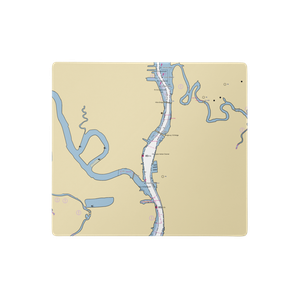 Port City Marina (Wilmington, NC) NOAA Chart  Gaming Mouse Pad