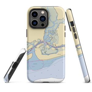 Inlet View Bar and Grill (Calabash, NC) NOAA Chart  Tough iPhone Case