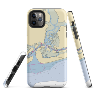 Inlet View Bar and Grill (Calabash, NC) NOAA Chart  Tough iPhone Case