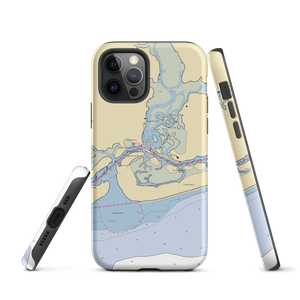 Inlet View Bar and Grill (Calabash, NC) NOAA Chart  Tough iPhone Case