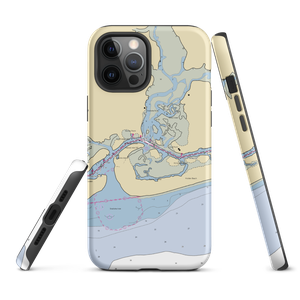 Inlet View Bar and Grill (Calabash, NC) NOAA Chart  Tough iPhone Case