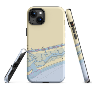 Ocean Isle Marina and Yacht Club (Shallotte, NC) NOAA Chart  Tough iPhone Case