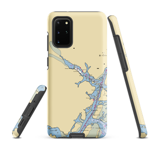 Bradley Creek Yacht Club (Wrightsville Beach, NC) NOAA Chart Samsung Phone Case