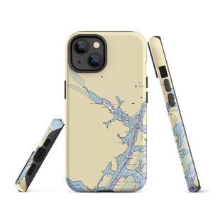 Creekside Yacht Club (Wilmington, NC) NOAA Chart  Tough iPhone Case