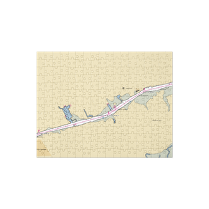 Cricket Cove Marina (Little River, SC) NOAA Chart Jigsaw Puzzle