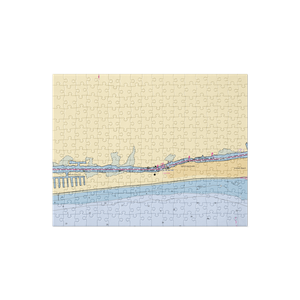 Holden Beach Marina (Ocean Isle Beach, NC) NOAA Chart Jigsaw Puzzle