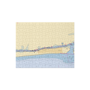 Hewett Marina (Ocean Isle Beach, NC) NOAA Chart Jigsaw Puzzle