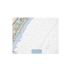 Wrightsville Beach Marina (Wilmington, NC) NOAA Chart Jigsaw Puzzle