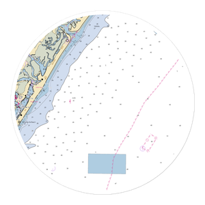 Marinemax Wrightsville Beach (Wilmington, NC) NOAA Chart Sticker