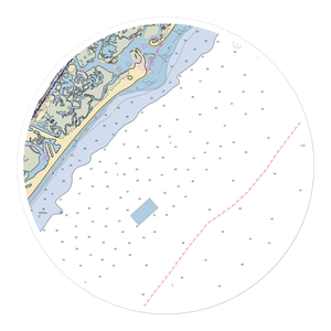 Canaday's Yacht Basin (Wilmington, NC) NOAA Chart Sticker