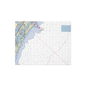 Masonboro Yacht Club & Marina (Wilmington, NC) NOAA Chart Jigsaw Puzzle