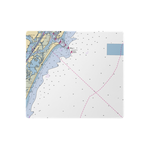 Masonboro Yacht Club & Marina (Wilmington, NC) NOAA Chart  Gaming Mouse Pad