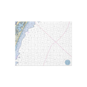 Tangle Oaks Yacht Club (Wilmington, NC) NOAA Chart Jigsaw Puzzle