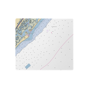 Figure Eight Island Yacht Club (Wilmington, NC) NOAA Chart  Gaming Mouse Pad