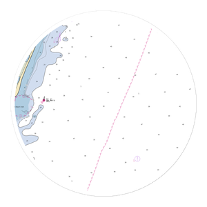 Inlet Watch Yacht Club (Wilmington, NC) NOAA Chart Sticker