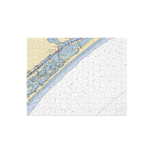 Harbour Village Marina (Hampstead, NC) NOAA Chart Jigsaw Puzzle