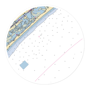 Bush Marina (Hampstead, NC) NOAA Chart Sticker