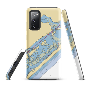 Sloop Point Marina (Hampstead, NC) NOAA Chart Samsung Phone Case