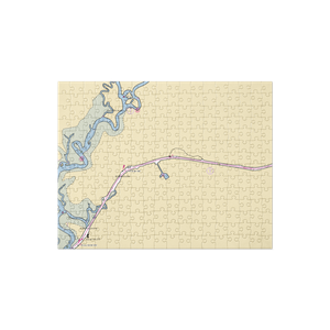 Osprey Marina (Myrtle Beach, SC) NOAA Chart Jigsaw Puzzle