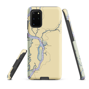 Wacca Wache Marina (Murrells Inlet, SC) NOAA Chart Samsung Phone Case