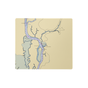 Wacca Wache Marina (Murrells Inlet, SC) NOAA Chart  Gaming Mouse Pad