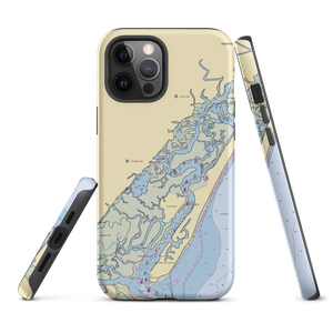 Captain Dick's Marina (Murrells Inlet, SC) NOAA Chart  Tough iPhone Case