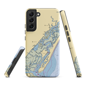 Crazy Sister Marina (Murrells Inlet, SC) NOAA Chart Samsung Phone Case