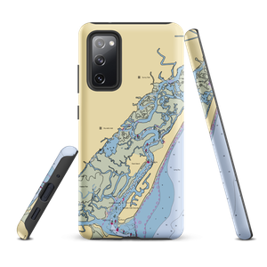 Crazy Sister Marina (Murrells Inlet, SC) NOAA Chart Samsung Phone Case