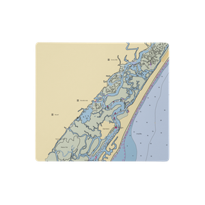 Crazy Sister Marina (Murrells Inlet, SC) NOAA Chart  Gaming Mouse Pad