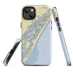 Marlin Quay Marina (Murrells Inlet, SC) NOAA Chart  Tough iPhone Case