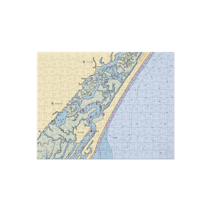 Marlin Quay Marina (Murrells Inlet, SC) NOAA Chart Jigsaw Puzzle