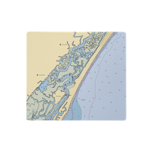 Marlin Quay Marina (Murrells Inlet, SC) NOAA Chart  Gaming Mouse Pad