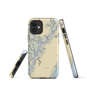 Safe Harbor Reserve Harbor (Pawleys Island, SC) NOAA Chart  Tough iPhone Case