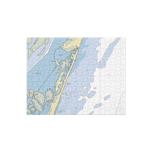 Deep Point Marina (Wilmington, NC) NOAA Chart Jigsaw Puzzle