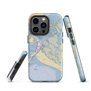 Bald Head Island Marina (Wilmington, NC) NOAA Chart  Tough iPhone Case