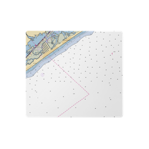 Topsail Island Yacht Club (Holly Ridge, NC) NOAA Chart  Gaming Mouse Pad