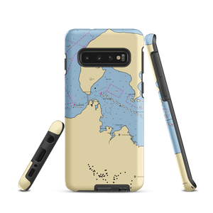 Old Ferry Marina (Sneads Ferry, NC) NOAA Chart Samsung Phone Case