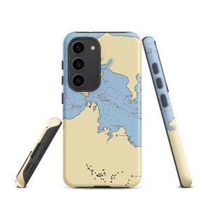 Old Ferry Marina (Sneads Ferry, NC) NOAA Chart Samsung Phone Case